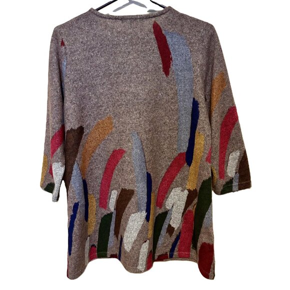 Trish Tyler V-neck Pullover Sweater - Size Small - Picture 4 of 5